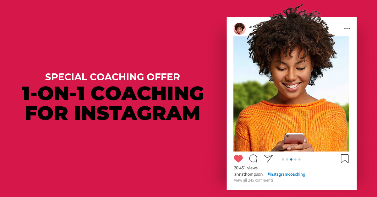 1 on 1 Coaching - Instagram