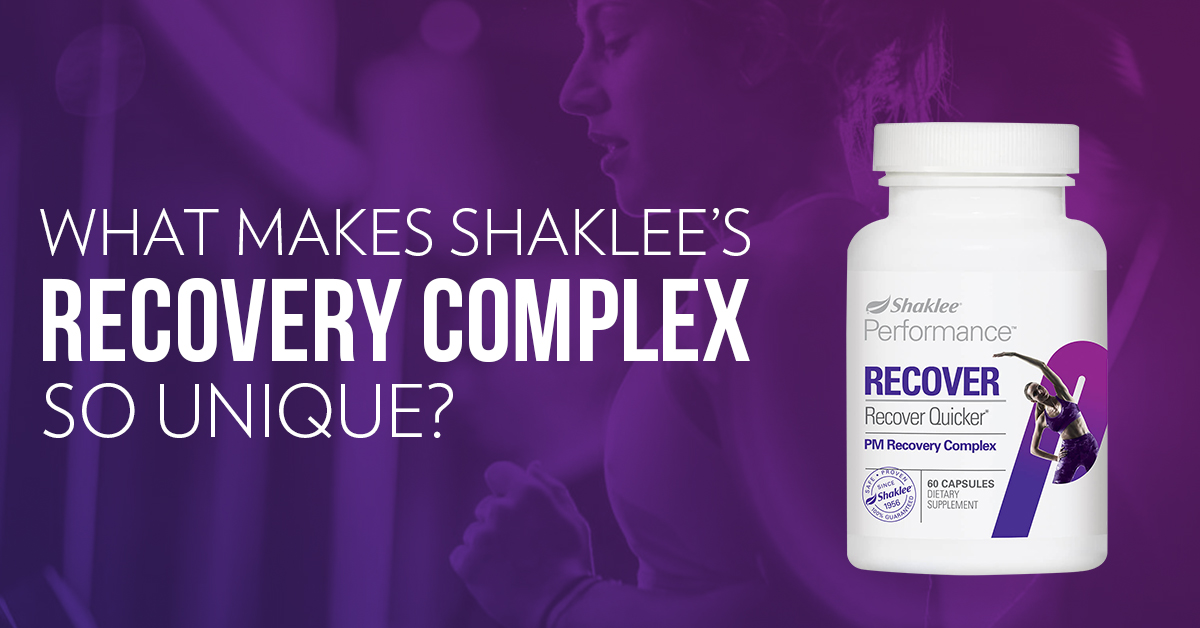 What Makes Shaklee's Recovery Complex So Unique?
