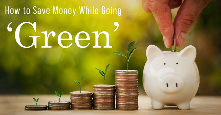 How to Save Money While Going Green