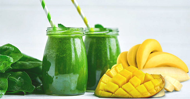 Tropical Green Protein Smoothie