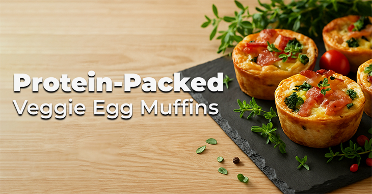 Protein-Packed Veggie Egg Muffins