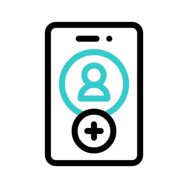 We upload your contacts