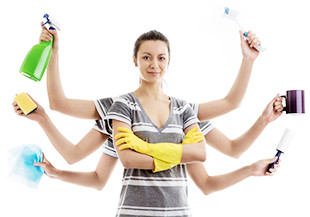 obsessed with keeping our homes clean