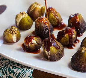Stuffed Figs with Goat Cheese